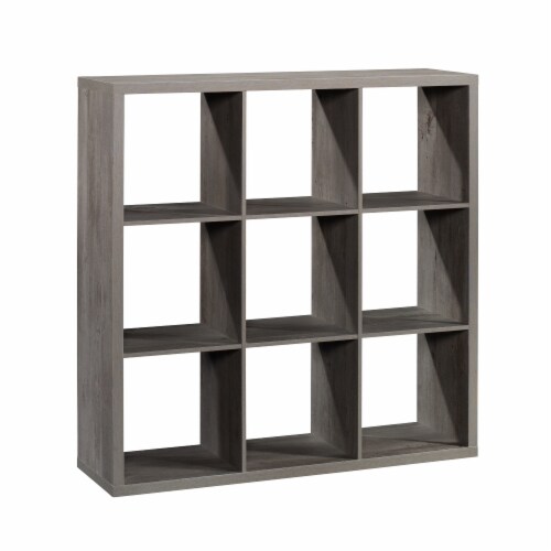 Sauder Select 9 Cube Organizer Storage Bookcase Mystic Oak 1 Food 4 Less
