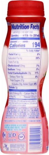 El Mexicano® Saborico® Strawberry Yogurt Drink Perspective: back