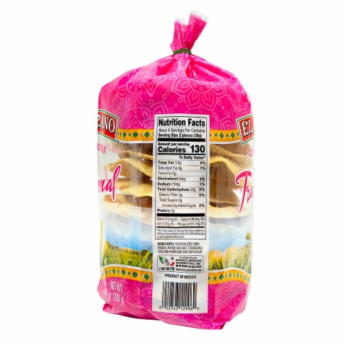 El Mexicano® Corn Tostada Raspada with Sea Salt Tradicional Perspective: back