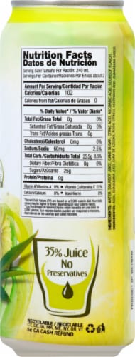 Latin Fusion™ Soursop Juice Can Perspective: back