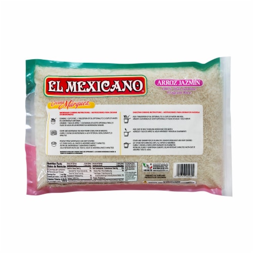El Mexicano® Jasmine Rice Perspective: back