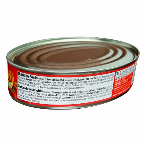 El Mexicano® Picante Sardines Perspective: back