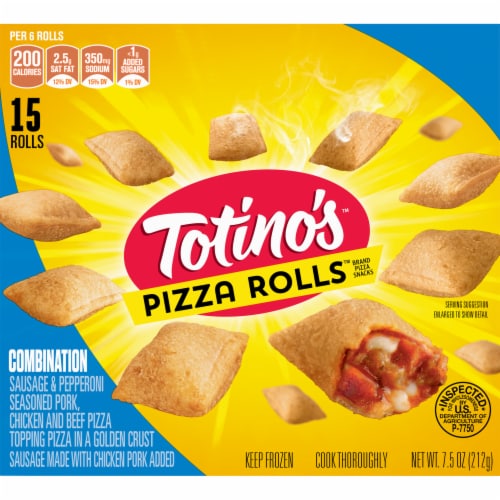 Totino's™ Combination Pizza Rolls™ Perspective: back
