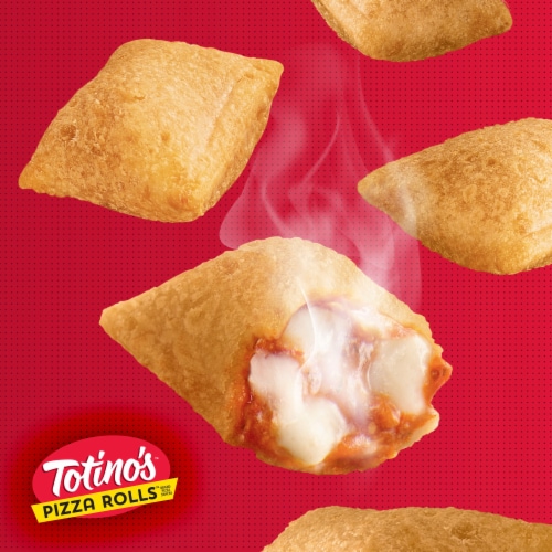 Totino's Pizza Rolls Cheese Flavored Frozen Snacks Perspective: back