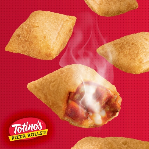 Totino's Pizza Rolls Combination Frozen Snacks Perspective: back