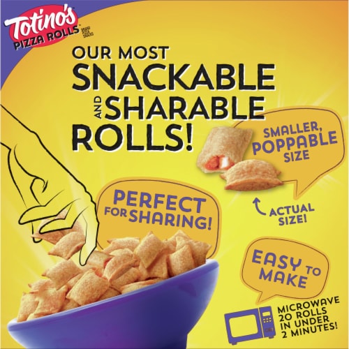 Totino's Pizza Rolls Pepperoni Mini Snack Bites 125 Count Perspective: back