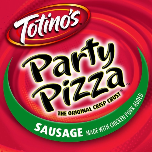 Totino's™ Sausage Frozen Party Pizza™ Perspective: back