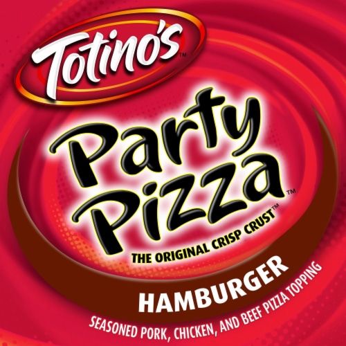 Totino's™ Hamburger Frozen Party Pizza™ Perspective: back