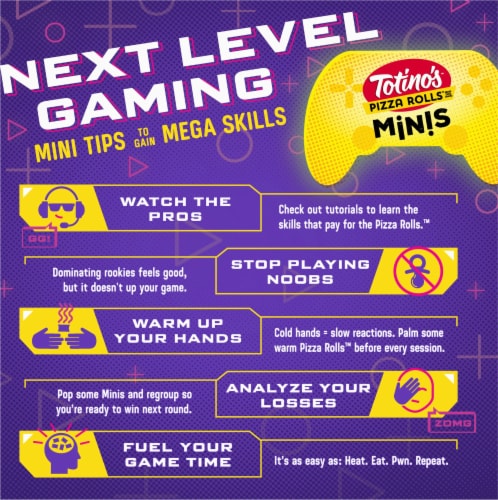 Totino's™ Pizza Rolls™ Pepperoni Mini Snack Bites Perspective: back