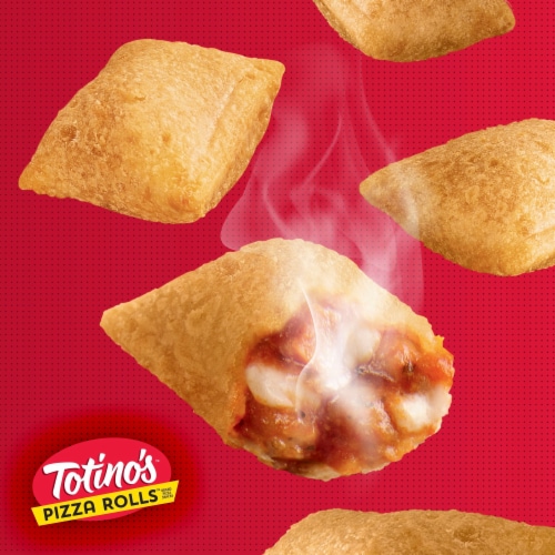 Totino's Pizza Rolls Triple Meat Flavored Frozen Snacks Perspective: back