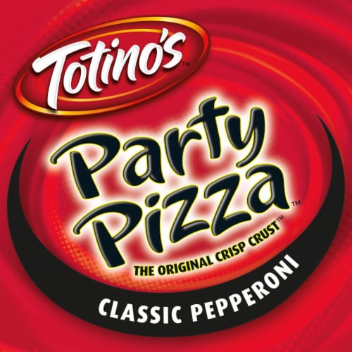 Totino's™ Frozen Classic Pepperoni Party Pizza Perspective: back