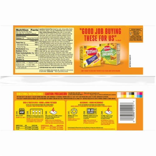 Totino's Pepperoni Pizza Rolls Perspective: back