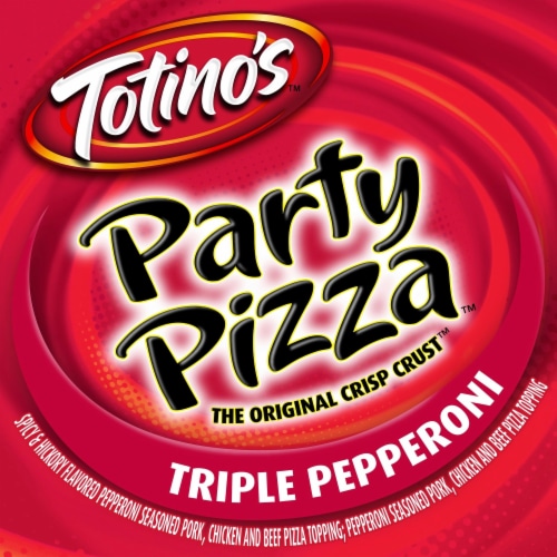 Totino's™ Triple Pepperoni Party Pizza Perspective: back