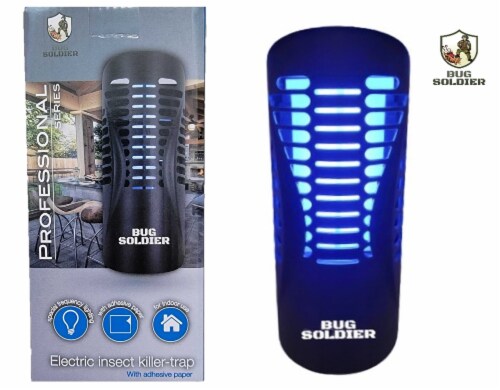 BugSoldier STICK 'EM Mosquito Fly Fruit Flies Glue Trap Pest Catcher UV Light Perspective: back