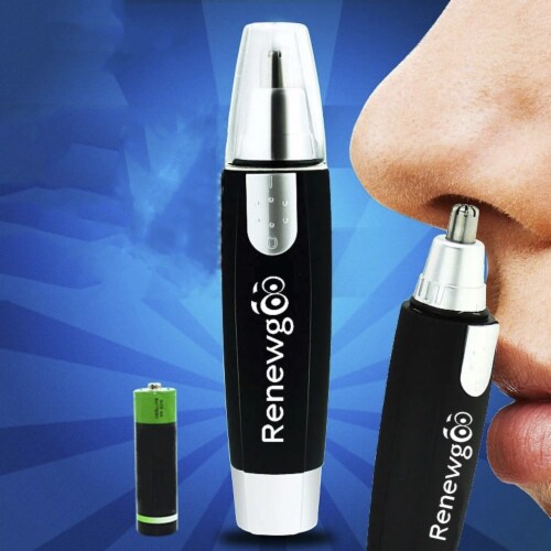 Renewgoo Nose & Ear Hair Trimmer Professional Men Man Facial Clipper