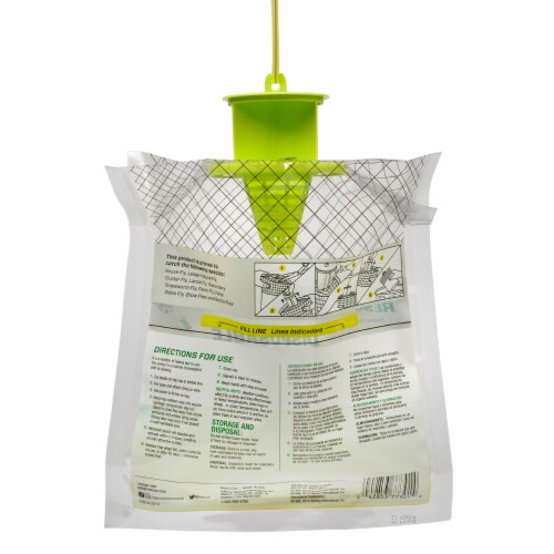 Rescue!® Disposable Fly Trap Perspective: back