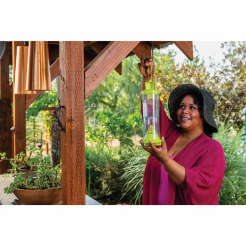 Rescue!® Disposable WHY Wasps Hornets and Yellowjackets Trap Perspective: back