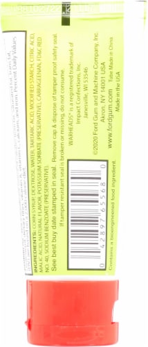 Warheads® Sour Watermelon Squeeze Candy Perspective: back