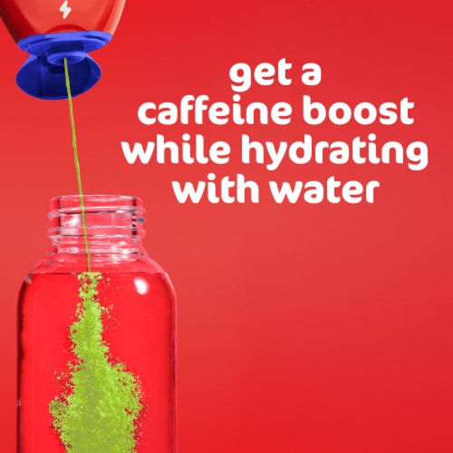 Mio Energy Green Thunder Naturally Flavored Liquid Water Enhancer with Caffeine & B Vitamins Perspective: back