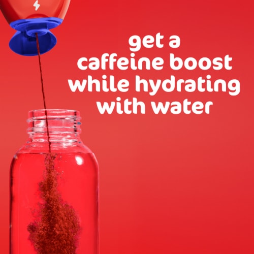 MiO Energy Black Cherry Water Enhancer Water Flavoring Caffeinated Drink Mix Perspective: back