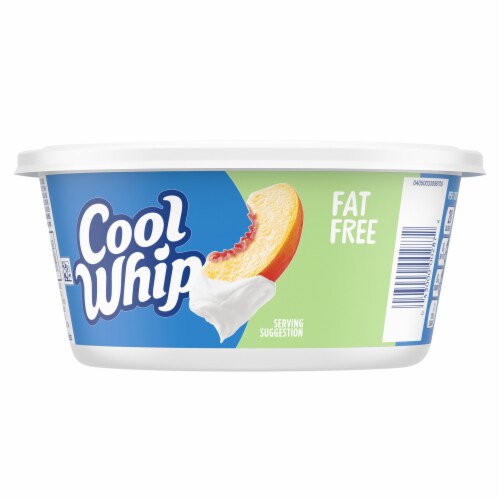 Cool Whip Fat Free Whipped Cream Topping Perspective: back