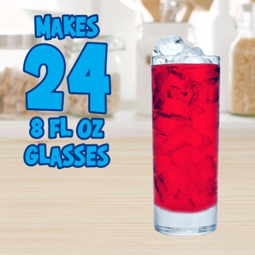 Kool-Aid Liquid Tropical Punch Naturally Flavored Soft Drink Mix Perspective: back