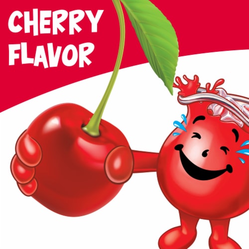 Kool-Aid Liquid Cherry Artificially Flavored Soft Drink Mix Perspective: back