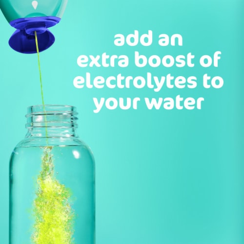 Mio Sport Lemon Lime Naturally Flavored Liquid Water Enhancer with Electrolytes & B Vitamins Perspective: back