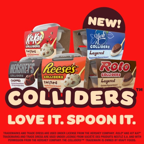 COLLIDERS™ Twisted KIT KAT® Refrigerated Dessert Perspective: back