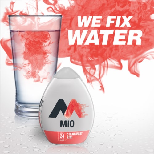 mio Strawberry Kiwi Water Enhancer Bottle Perspective: back