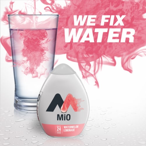 mio Watermelon Lemonade Water Enhancer Bottle Perspective: back