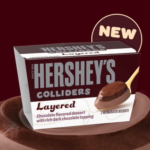 Hershey's Colliders Layered Chocolate Pudding Perspective: back