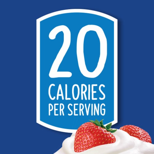 Cool Whip Reduced Fat Whipped Topping, Tub Perspective: back