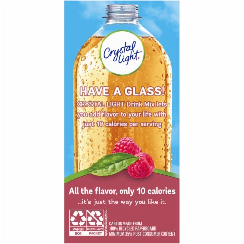 Crystal Light Rasperry Green Tea On-The-Go Drink Mix Packets