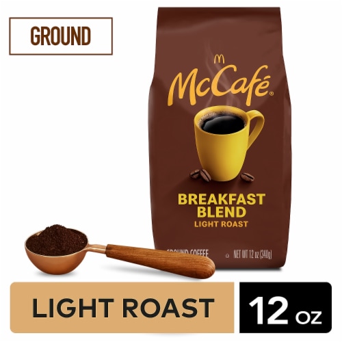 McCafe Breakfast Blend Light Roast Ground Coffee Perspective: back