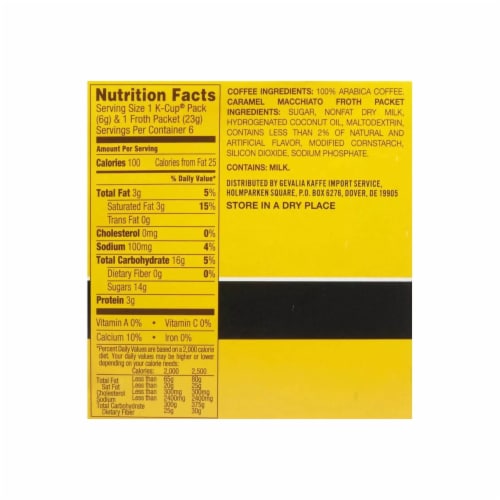 gevalia froth packets