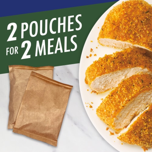 Shake 'N Bake Parmesan Crusted Seasoned Coating Mix, Box, Packets Perspective: back