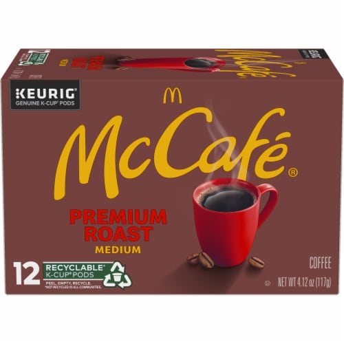 McCafé® Premium Roast Medium Roast K-Cup Coffee Pods Perspective: back