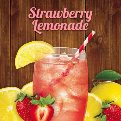 Country Time Strawberry Lemonade Artificially Flavored Drink Perspective: back