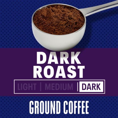 Maxwell House Dark Roast Ground Coffee Perspective: back