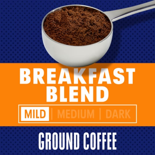 Maxwell House Breakfast Blend Mild Roast Ground Coffee Perspective: back