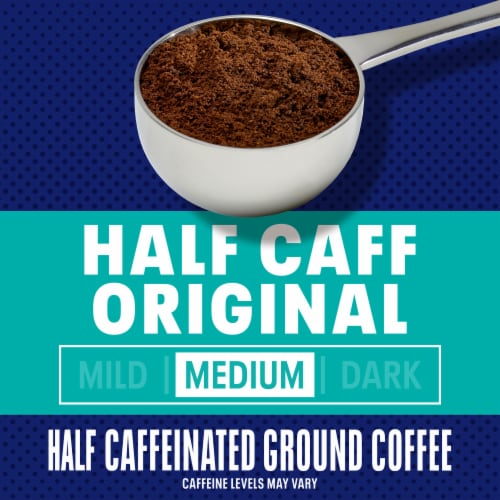 Maxwell House Half Caff Medium Roast Ground Coffee Perspective: back