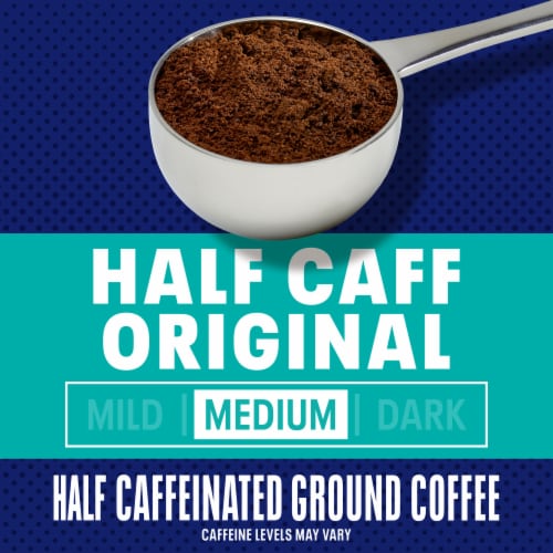 Maxwell House Half Caff Medium Roast Ground Coffee Perspective: back