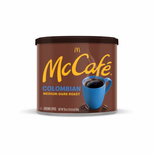 McCafé® Colombian Medium-Dark Roast Ground Coffee Perspective: back