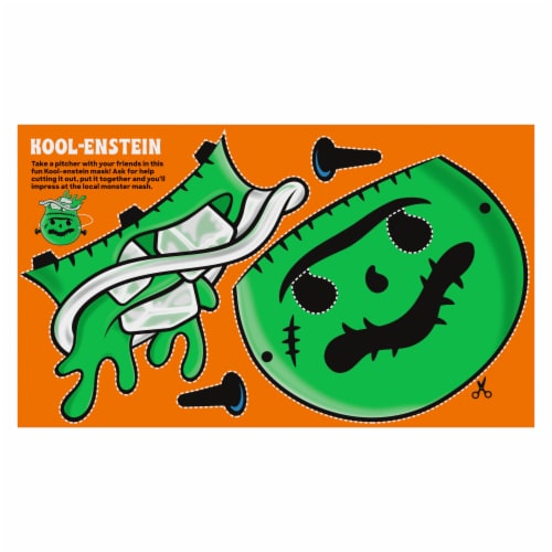 Kool Aid Ghoul-Aid Scary Berry Kids Drink 0% Juice Box Pouches Perspective: back
