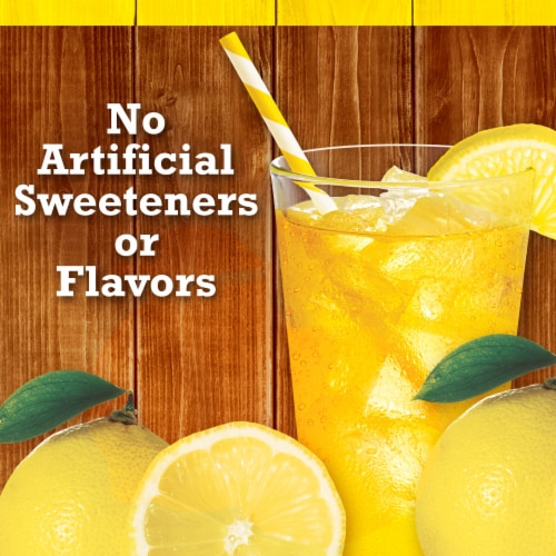 Country Time Lemonade Drink Mix Canister Perspective: back