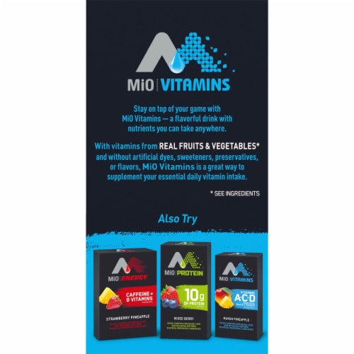 Mio On-The-Go Powdered Drink Mix Perspective: back