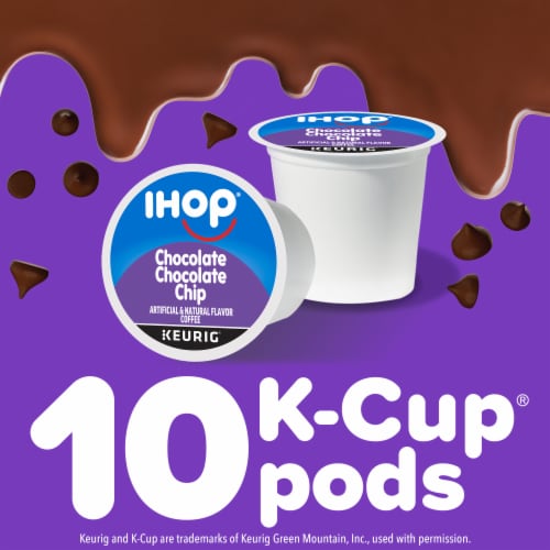 IHOP Chocolate Chocolate Chip Keurig K-Cup Coffee Pods Perspective: back