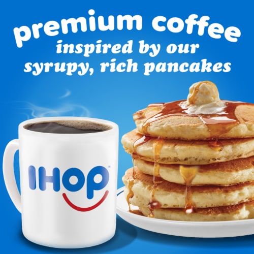 IHOP Buttery Syrup Ground Coffee Perspective: back