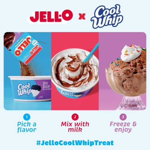 Jell-O Zero Sugar Cheesecake Flavor Instant Pudding & Pie Filling Perspective: back